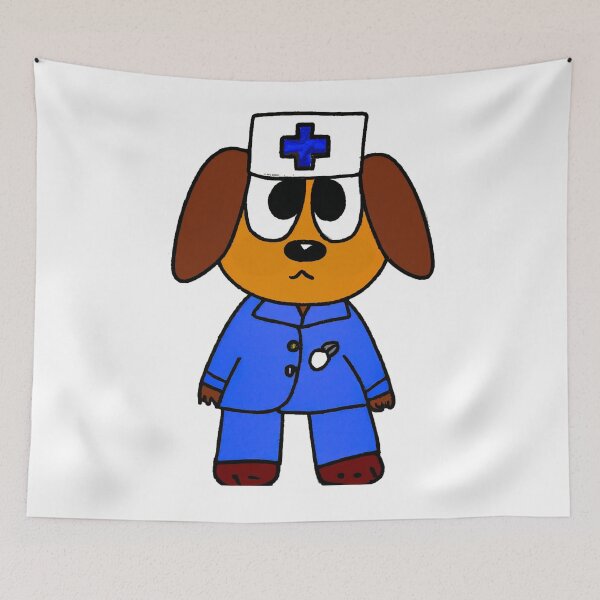 Item preview, Dog wearing a doctor suit designed and sold by michplante60.