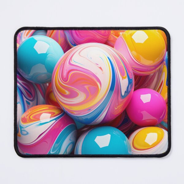 Item preview, Beauty glass ball pink marble pattern designed and sold by SmileshareShop.