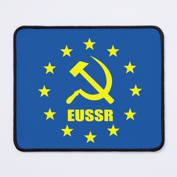 Item preview, EUSSR soviet hammer and sickle flag designed and sold by BigTime.