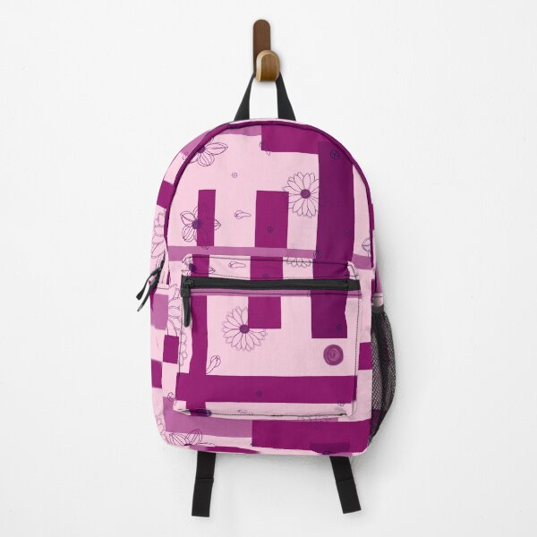 Item preview, Purple flowers lines - Pink varitation designed and sold by Mapeco.