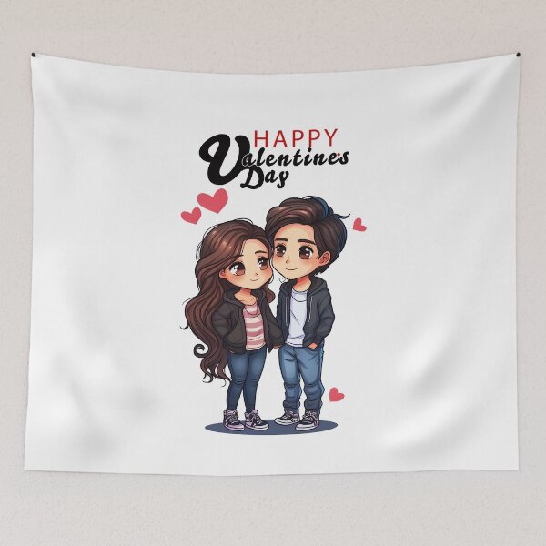 Item preview, Happy Valentine's Day designed and sold by 5minArtStudio.