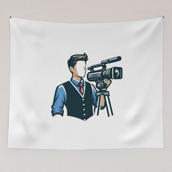 Item preview, I am professional videographer and i am passionate  designed and sold by vectorillus.
