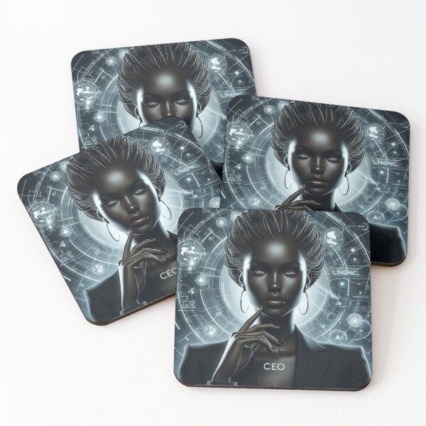 Item preview, Stylish black Business Woman  designed and sold by desAIgns by Rosa.