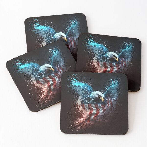 Item preview, American Eagle and Flag Abstract Art designed and sold by Jades-Corner.