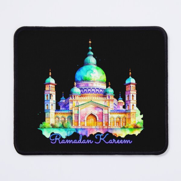 Item preview, Watercolor Ramadan Mosque designed and sold by HolidayBug.
