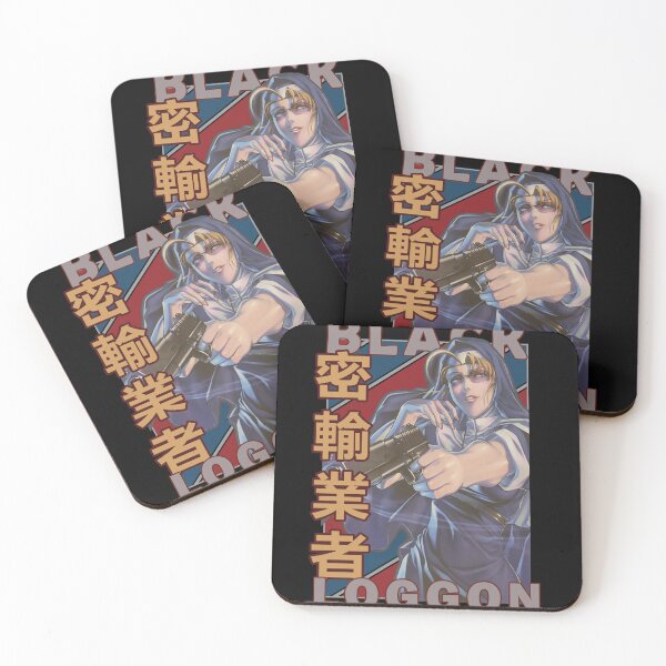 Item preview, Sister Yolanda Black Lagoon Vintage Stripe Design designed and sold by Wafusaurus.