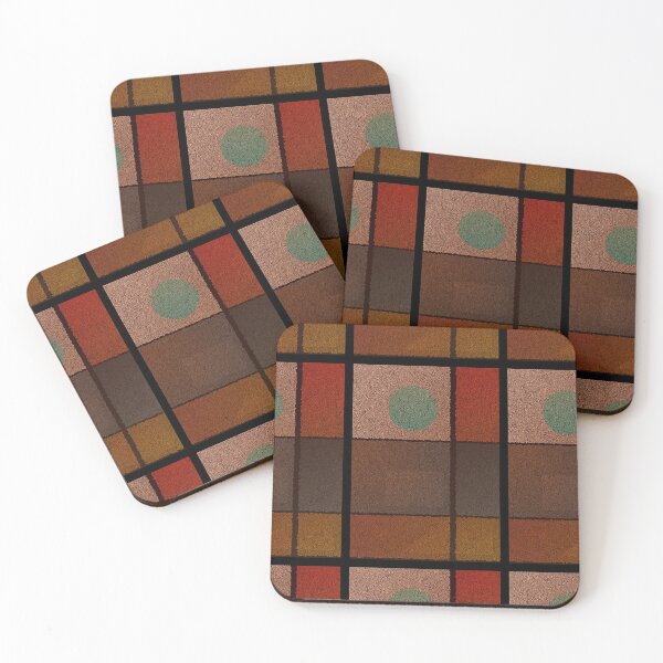 Item preview, Abstract Mosaic Block Colour Composition No.1 designed and sold by kernowerno.