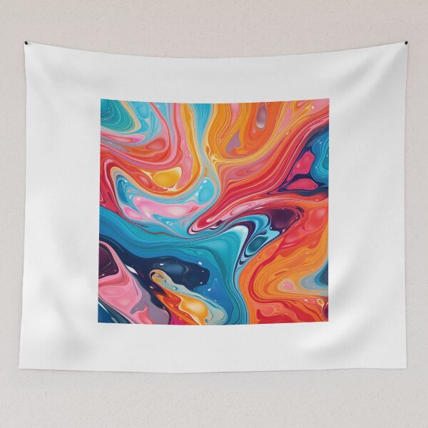 Item preview, Beauty colorful marble pattern designed and sold by SmileshareShop.