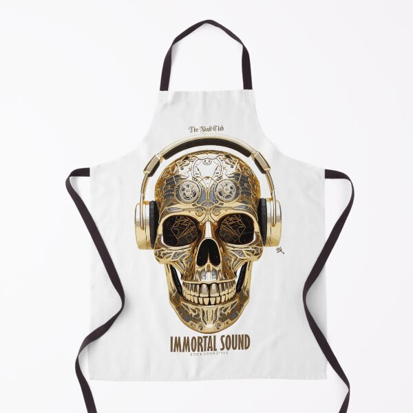 Item preview, Immortal Sound - The Skull Club, skull, skull, headphones designed and sold by HIGUMAX.