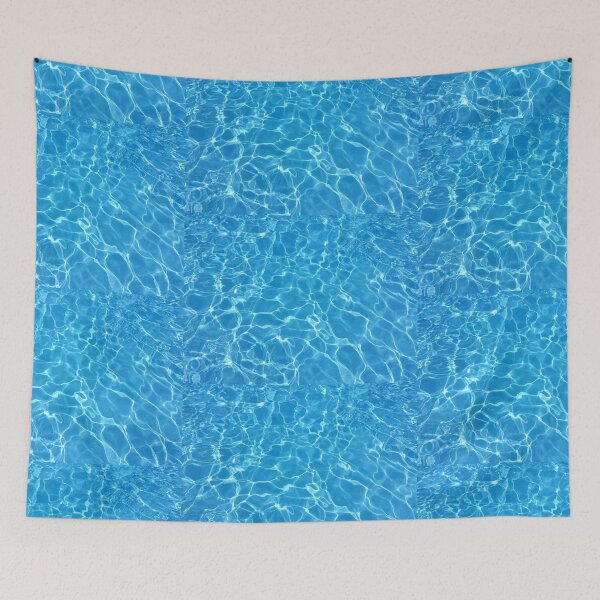 Item preview, Blue water waves designed and sold by BELLANEW.