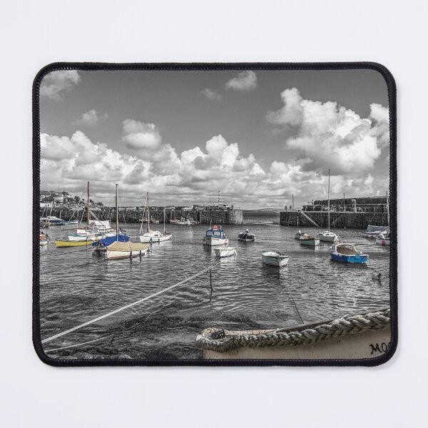 Item preview, Mousehole Harbour, Cornwall, England, Selective Colouring designed and sold by Paul Thompson Photography.