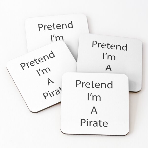 Item preview, Pretend I'm A Pirate Funny T-Shirt designed and sold by thespecialtyhub.