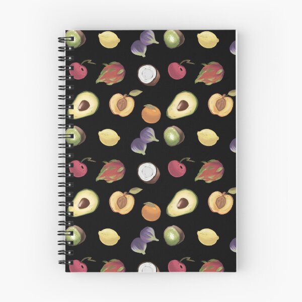 Item preview, The Fruits pattern 4 black designed and sold by AnnCamellia.