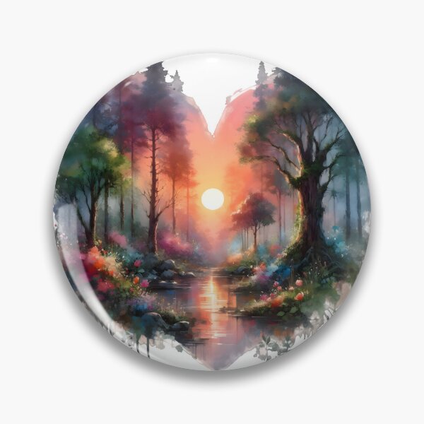 Item preview, Ethereal Harmony: Nature's Brushstroke designed and sold by AI-Only Creations.