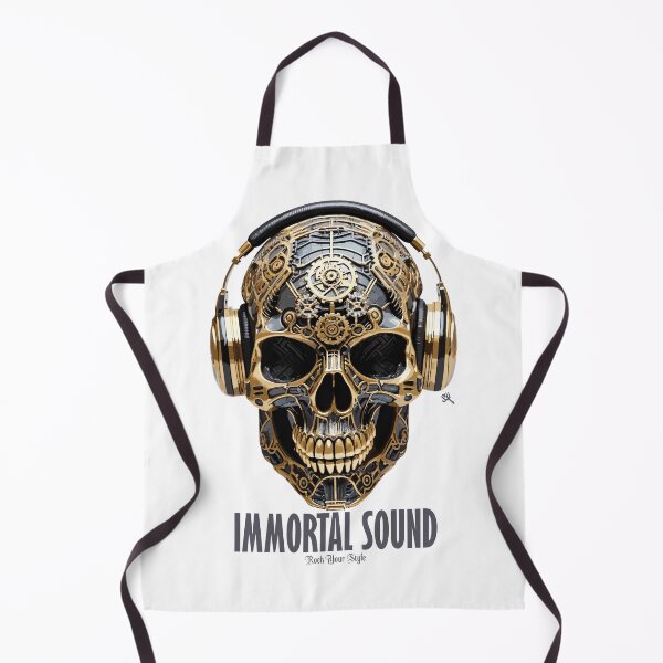 Item preview, Immortal Sound - The Skull Club, skull, skull, headphones designed and sold by HIGUMAX.
