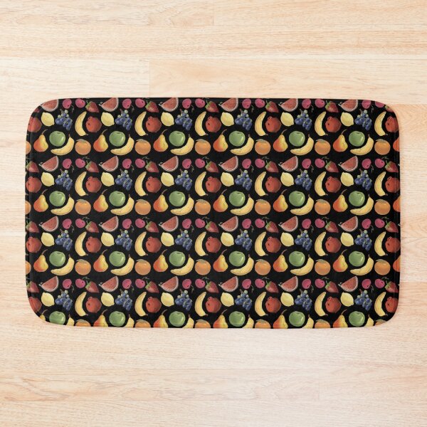 Item preview, The Fruits pattern 5 black designed and sold by AnnCamellia.