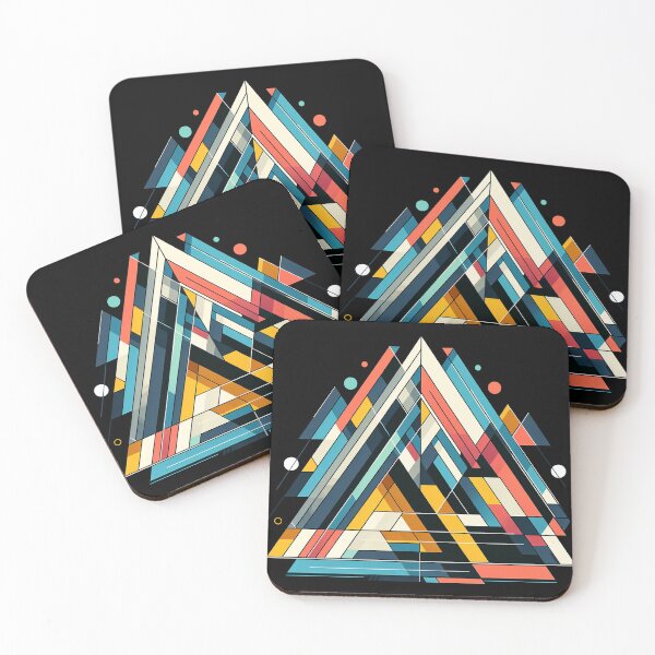 Item preview, Modern Colorful Geometric Abstract designed and sold by johnnycreidy.