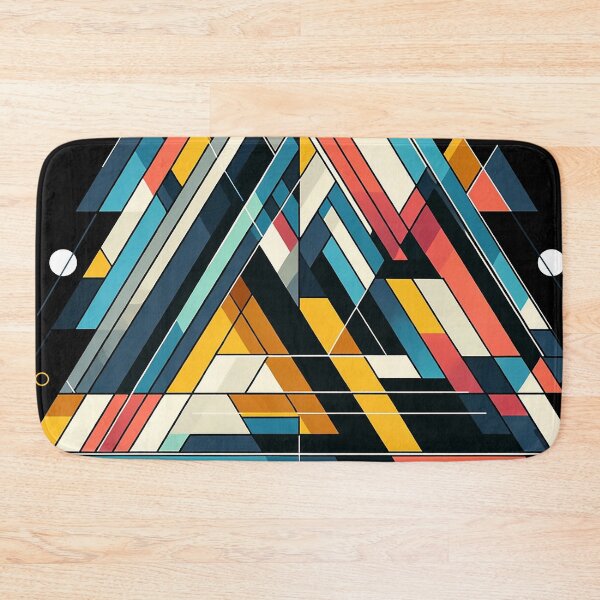 Item preview, Modern Colorful Geometric Abstract designed and sold by johnnycreidy.