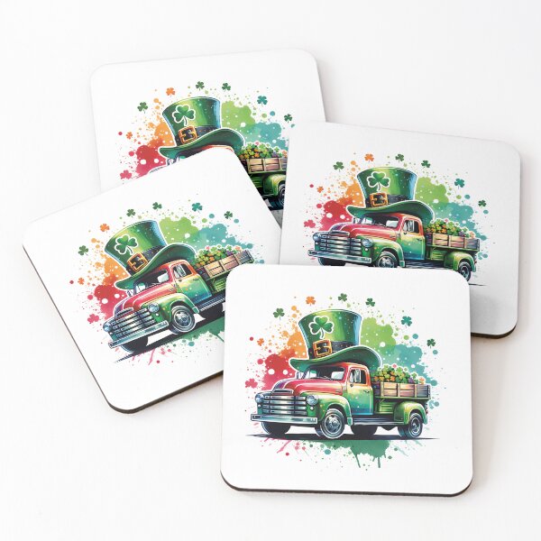 Item preview,  patricks day 2024 / Saint Patricks Day Truck / Happy St Patricks Day Truck Car  designed and sold by Krasnovaovaova.