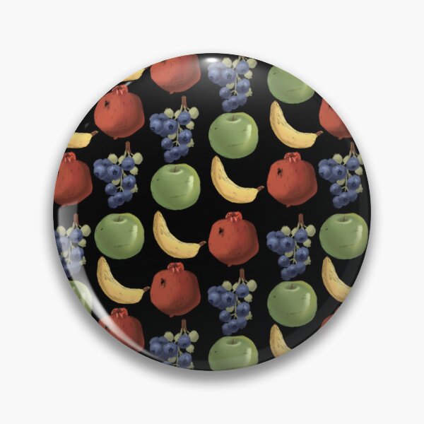 Item preview, The Fruits pattern 7 black designed and sold by AnnCamellia.