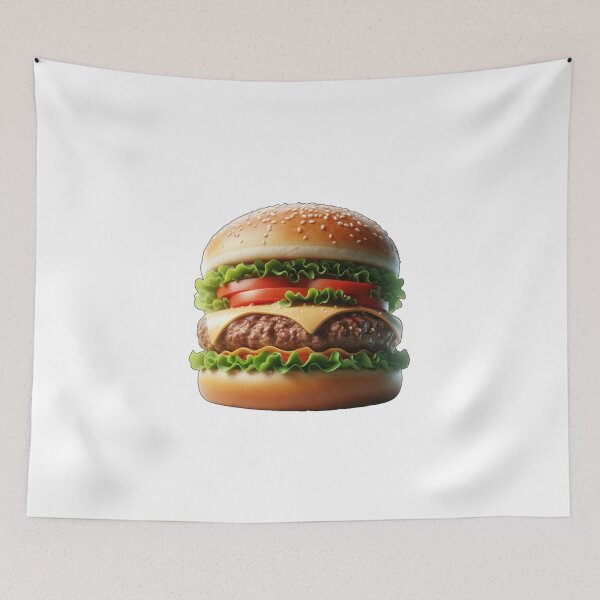 Item preview, Cheese Burger Food Beef Sandwich Hungry Hamburger designed and sold by kylmllr101684.