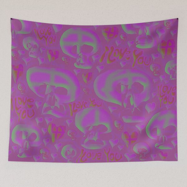 Item preview, I love You (Blush) designed and sold by skullbal.