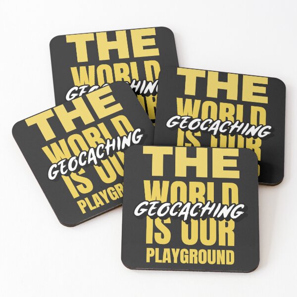 Item preview, Geocaching - The World is a Playground Dark #2 designed and sold by QuinnCloset.