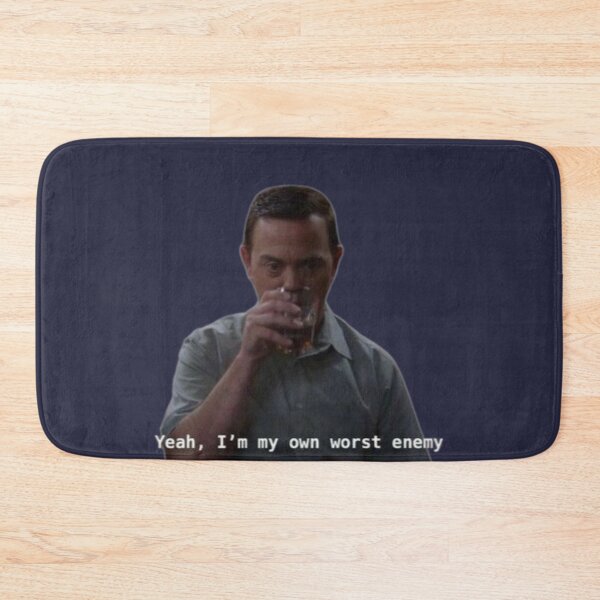 Item preview, "I'm my own worst enemy"- Boyle,Brooklyn Nine-Nine. designed and sold by Meraki-lavi.