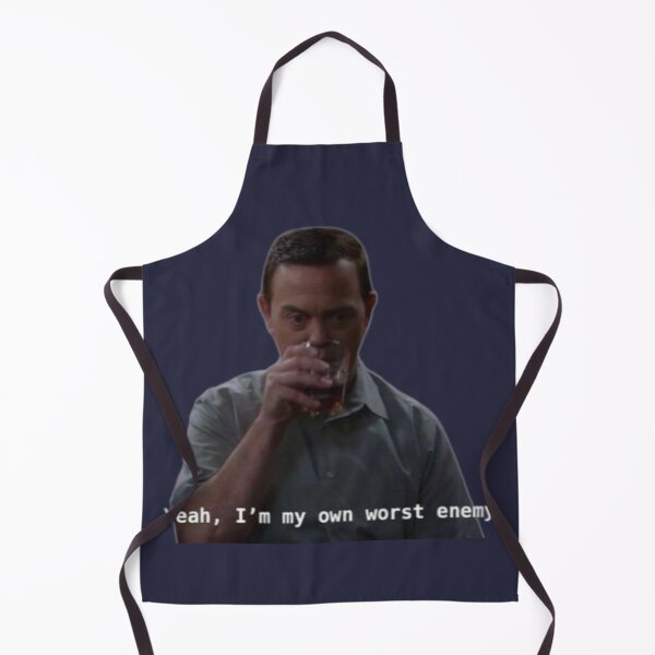 Item preview, "I'm my own worst enemy"- Boyle,Brooklyn Nine-Nine. designed and sold by Meraki-lavi.