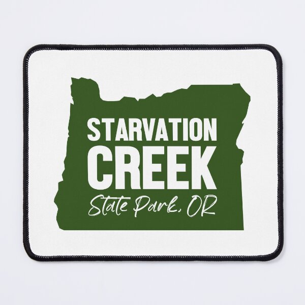 Item preview, Starvation Creek State Park Oregon Map designed and sold by bivenart.