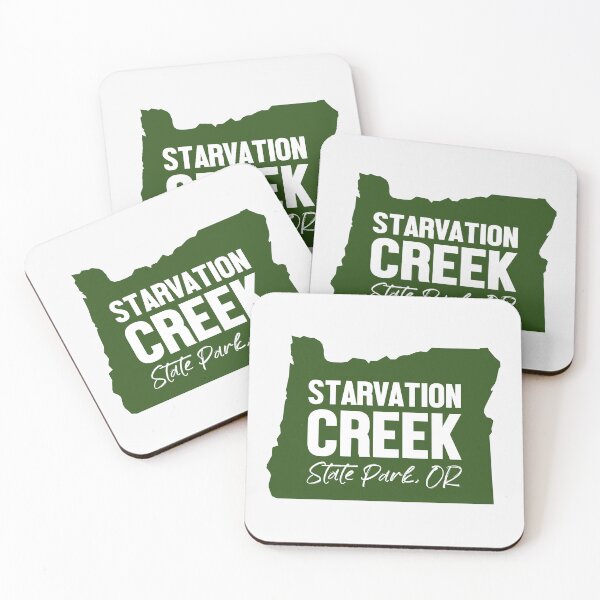 Item preview, Starvation Creek State Park Oregon Map designed and sold by bivenart.