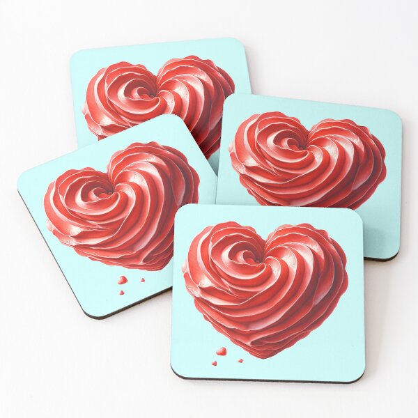 Item preview, Red Heart for wedding, Valentine's Day, lovers designed and sold by digidecalden.
