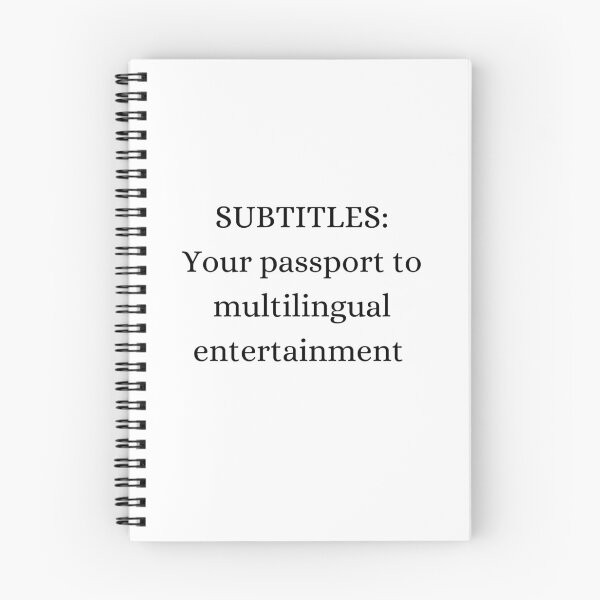 Item preview, Subtitles designed and sold by YourChingu.