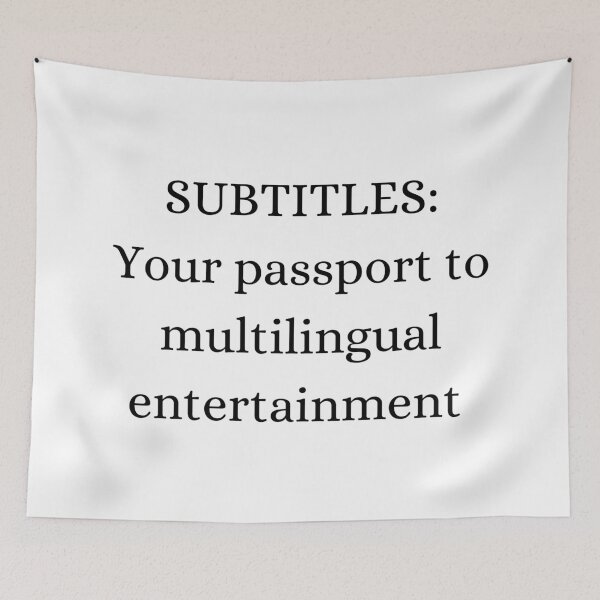 Item preview, Subtitles designed and sold by YourChingu.
