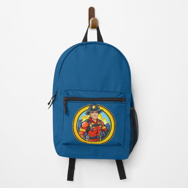 Item preview, Cartoon Superhero Firefighter designed and sold by BandA-Merch.