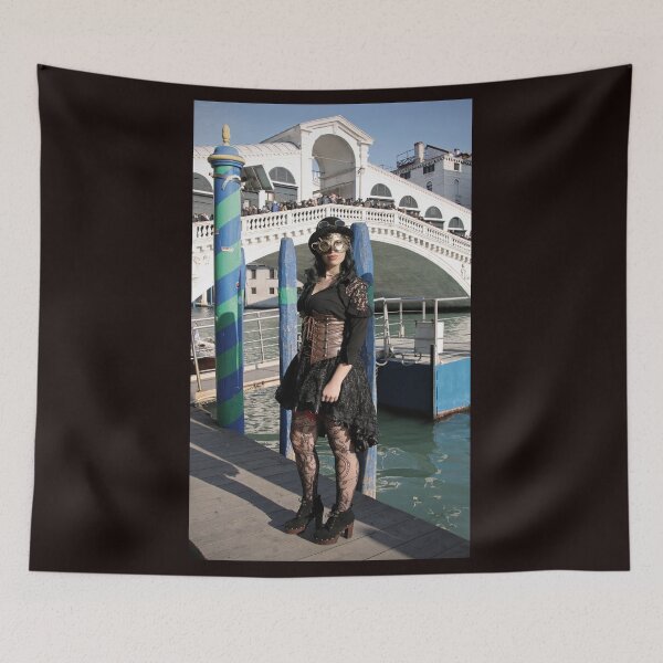 Item preview, Steamy Stroll by the Rialto Bridge designed and sold by EpicVistas.