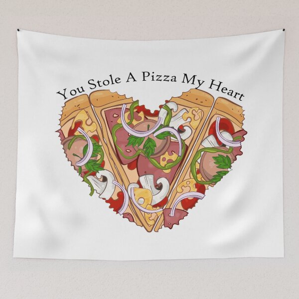 Item preview, You Stole A Pizza My Heart designed and sold by toolongdidntdraw.