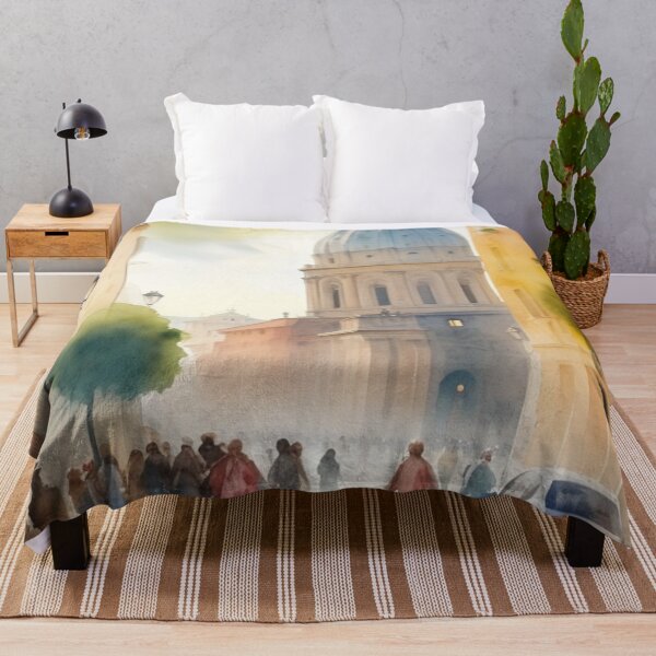 Item preview, Rome-Watercolor Art designed and sold by TondoMeander.