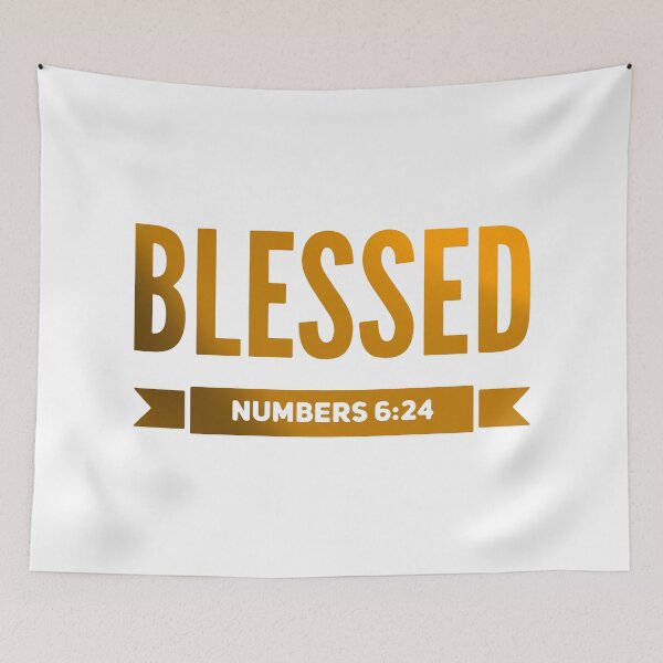 Item preview, Bible verse; BLESSED; NUMBERS 6:24 designed and sold by denissmartin2020 ..