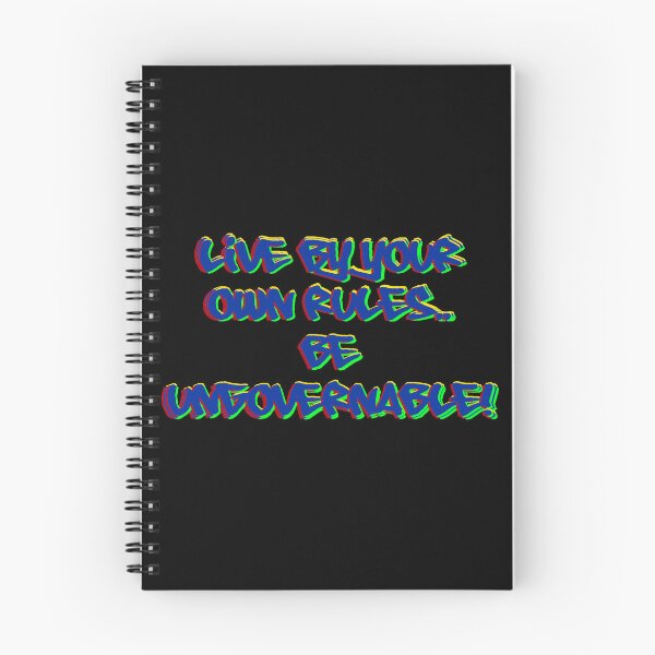 Item preview, Live by your own rules designed and sold by Zendragon-Store.