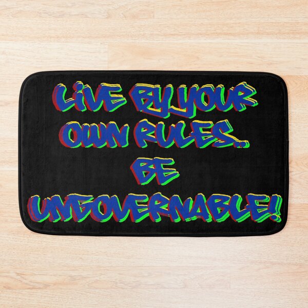Item preview, Live by your own rules designed and sold by Zendragon-Store.