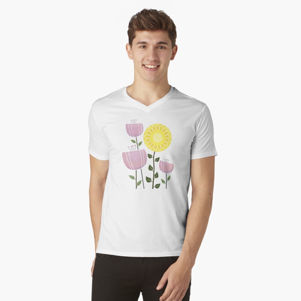 Item preview, V-Neck T-Shirt designed and sold by CarlaBaremb.