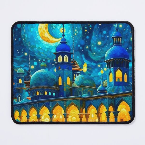 Item preview, Starry Night Ramadan Mosque designed and sold by HolidayBug.