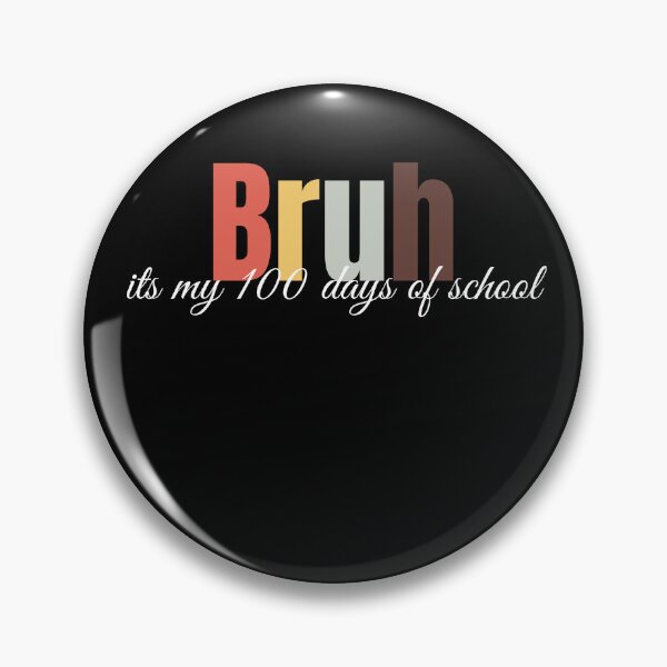 Artikelvorschau, „Easygoing Triumph: bruh it my 100 Days of School Tee“ entworfen und verkauft von AI-volution.