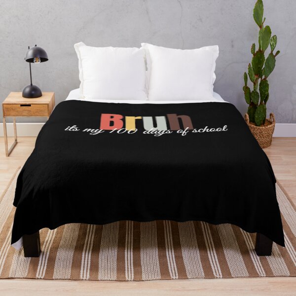 Artikelvorschau, „Easygoing Triumph: bruh it my 100 Days of School Tee“ entworfen und verkauft von AI-volution.