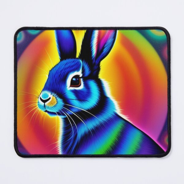 Item preview, Trippy rabbits designed and sold by Flowerslaps.