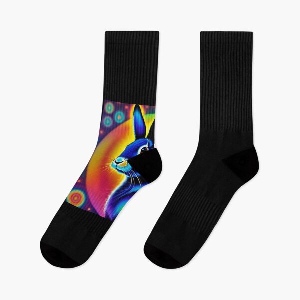 Item preview, Trippy rabbits designed and sold by Flowerslaps.