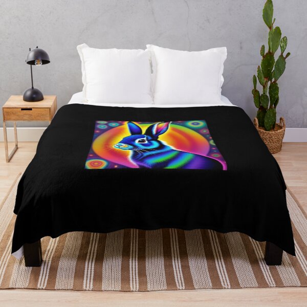 Item preview, Trippy rabbits designed and sold by Flowerslaps.