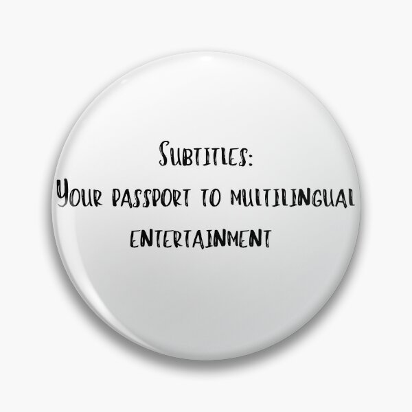 Item preview, Subtitles designed and sold by YourChingu.