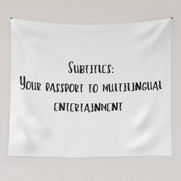 Item preview, Subtitles designed and sold by YourChingu.